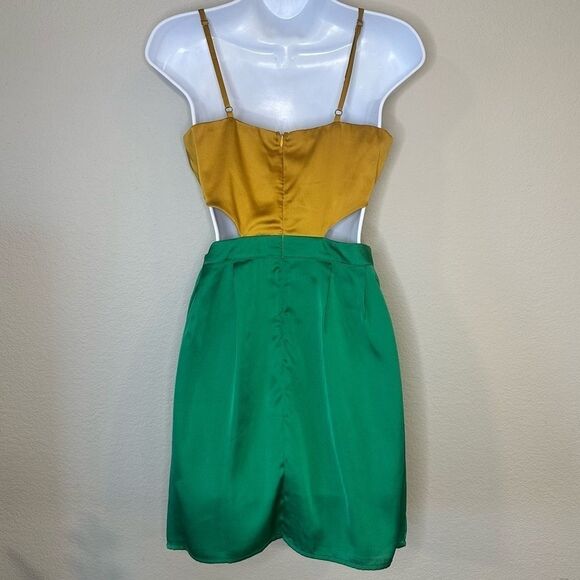 Ark & Co Yellow and Green Mini Dress - Picture 5 of 10